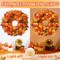 Fall Decorations Fall Wreath, 22 Inch Fall Wreaths for Front Door